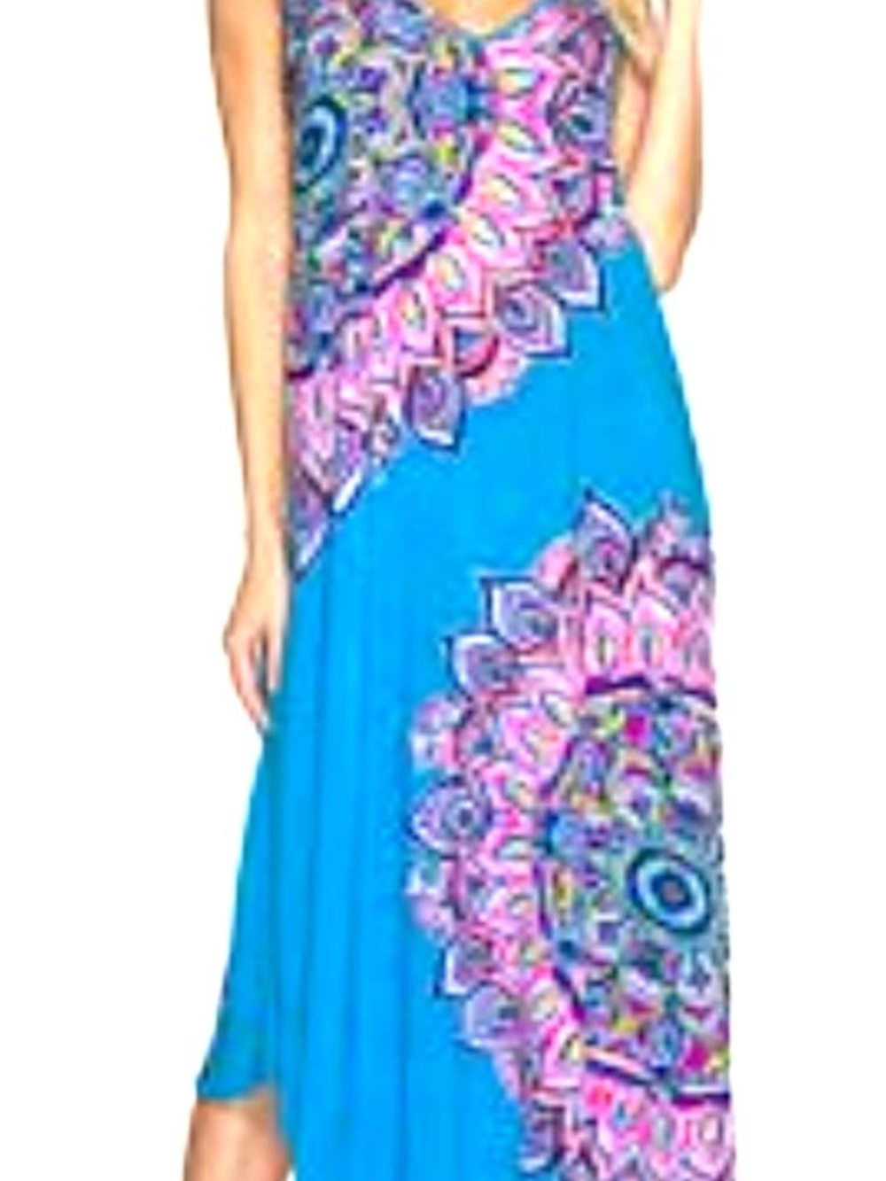 Lilly Pulitzer Rilee Boho Chic Maxi Dress Women's Size S Multicolored ResortWear